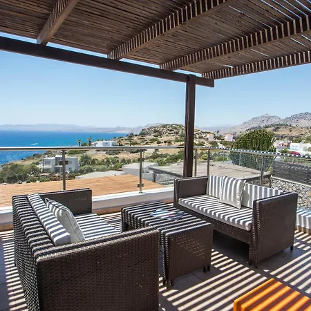 Villa Miranda Infinity Pool Líndos
